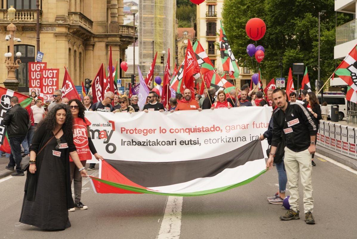 La marcha del 1 de Mayo en Euskadi