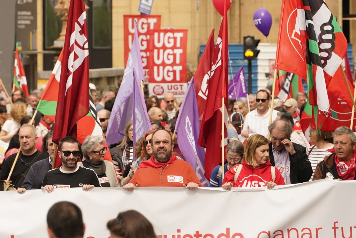 La marcha del 1 de Mayo en Euskadi