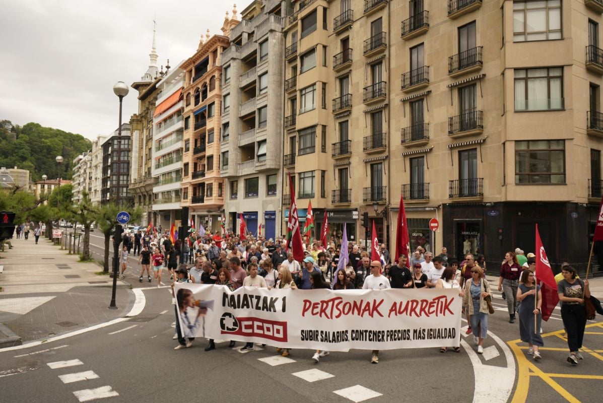 La marcha del 1 de Mayo en Euskadi