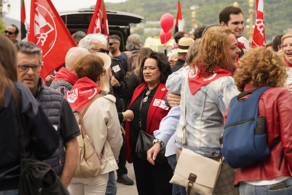 La marcha del 1 de Mayo en Euskadi