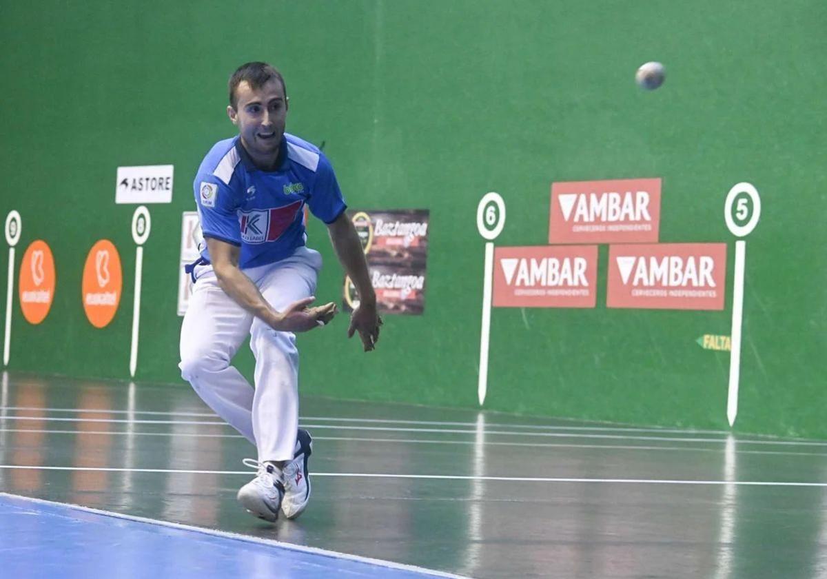 Julen Egiguren tendrá pesadillas con el nueve
