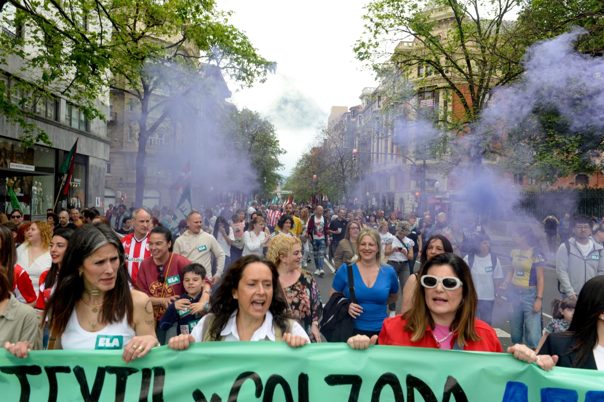 La marcha del 1 de Mayo en Euskadi