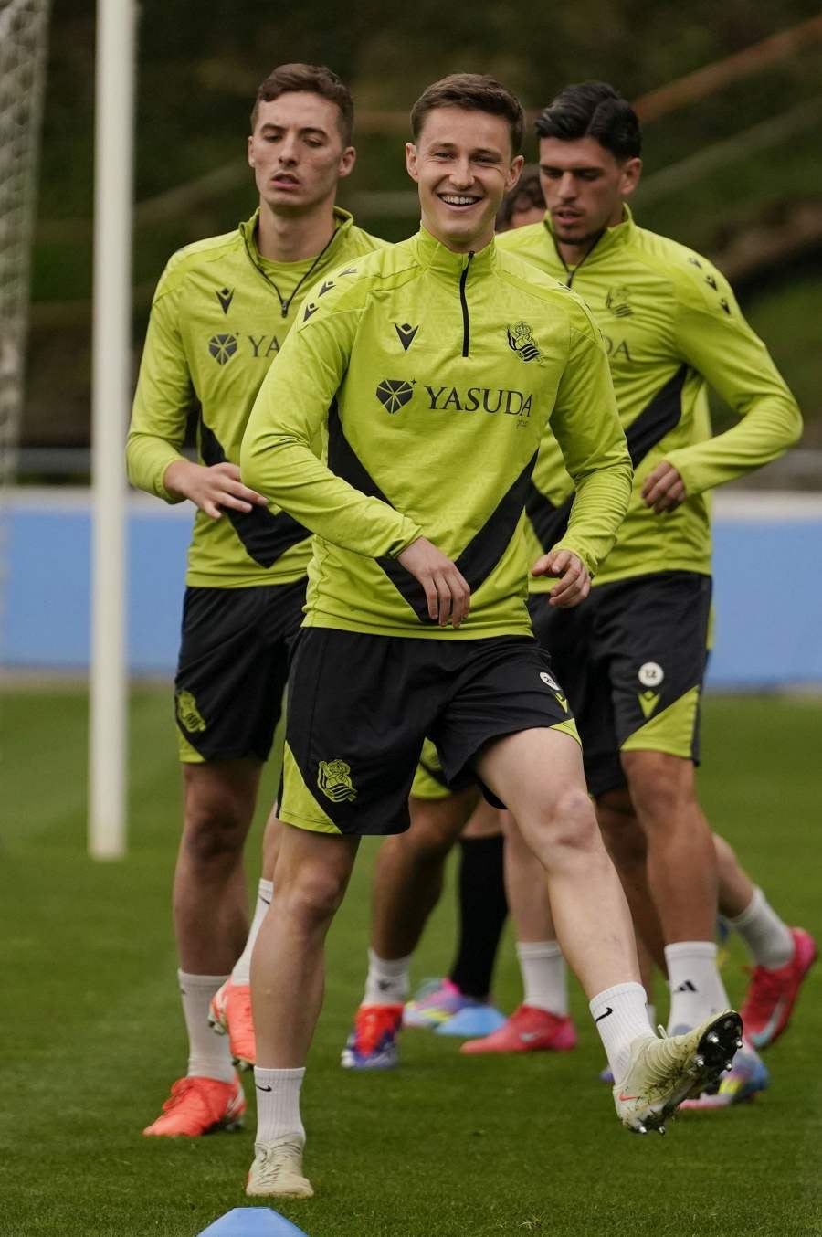 La Real Sociedad prepara el derbi