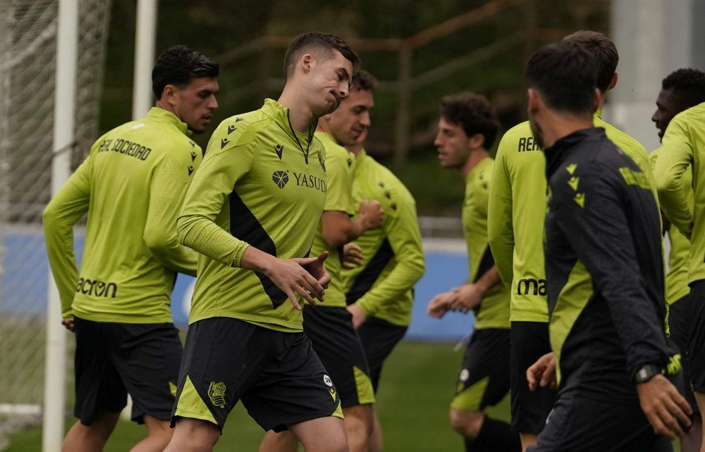 La Real Sociedad prepara el derbi