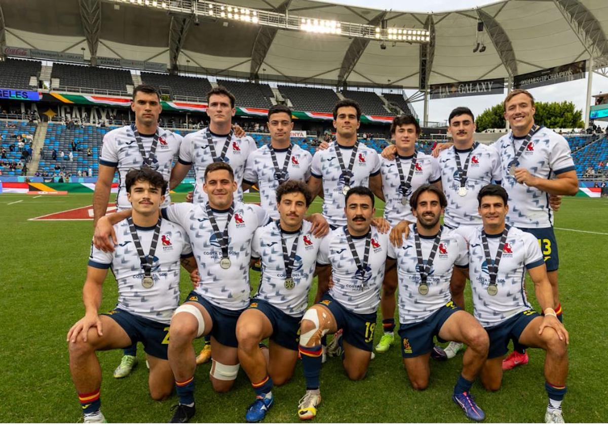El donostiarra Antón Legorburu, subcampeón del mundo de rugby siete