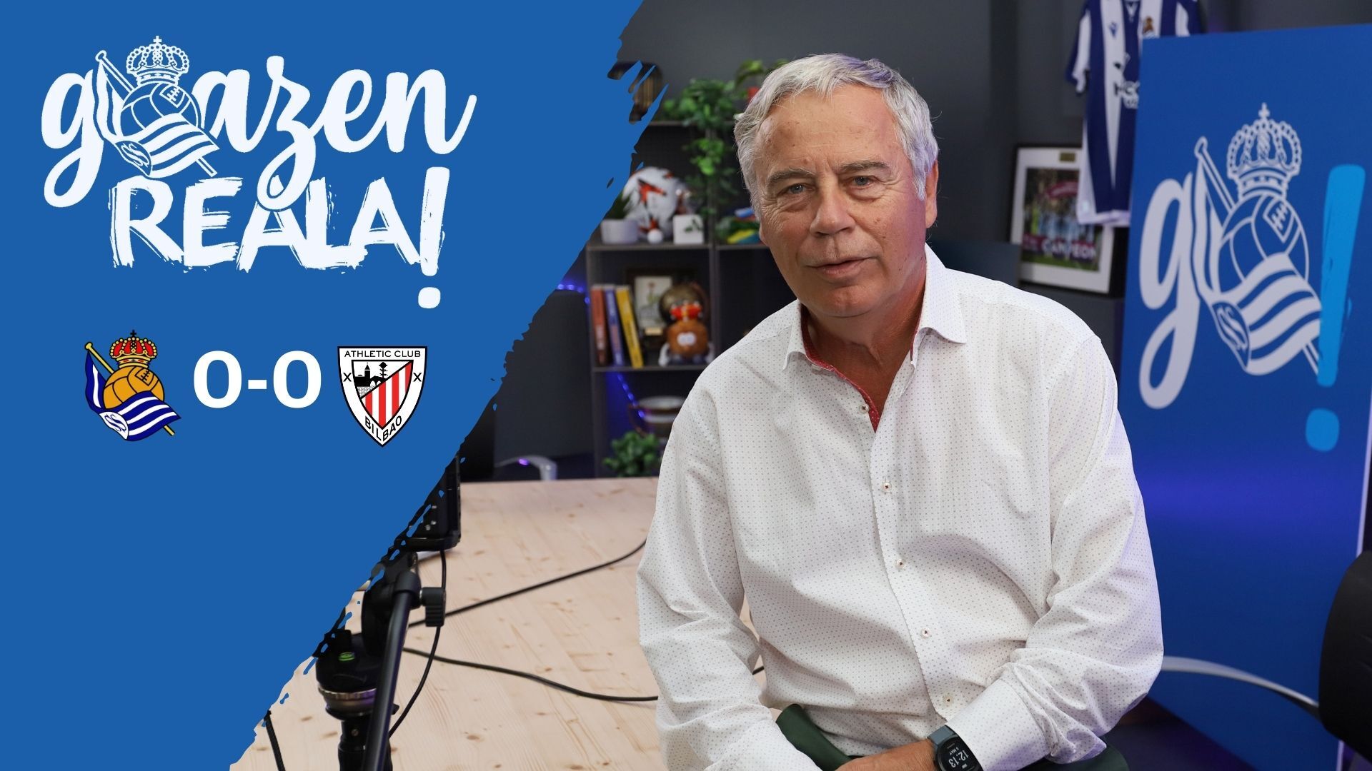 Goazen Reala! Roberto López Ufarte: «El centro del campo estuvo atascado y la Real tiene un bajón inesperado»