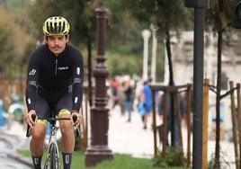 Xabier Mikel Azparren, en San Sebastián