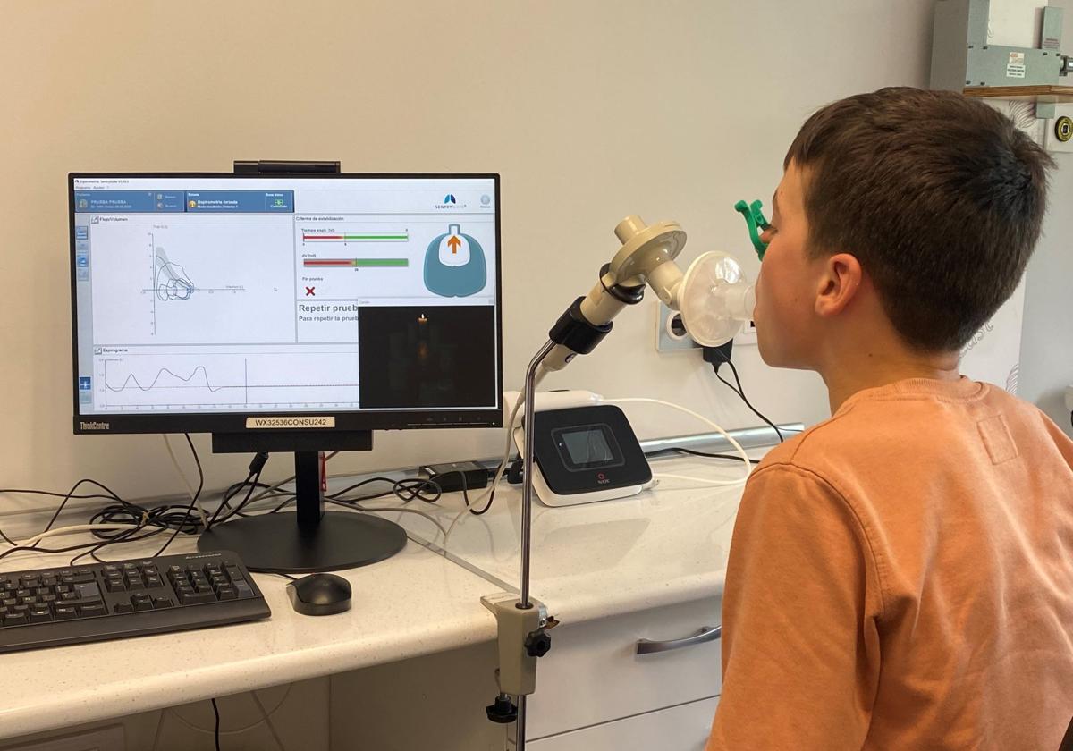 Niños y jóvenes concentran más de la mitad de los casos de asma en Euskadi