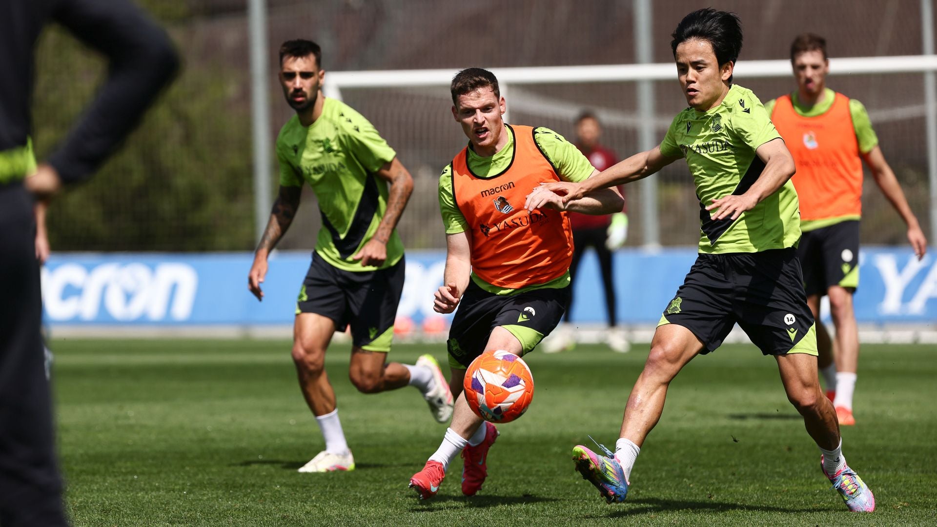 Intensidad para preparar uno de los partidos más duros del año
