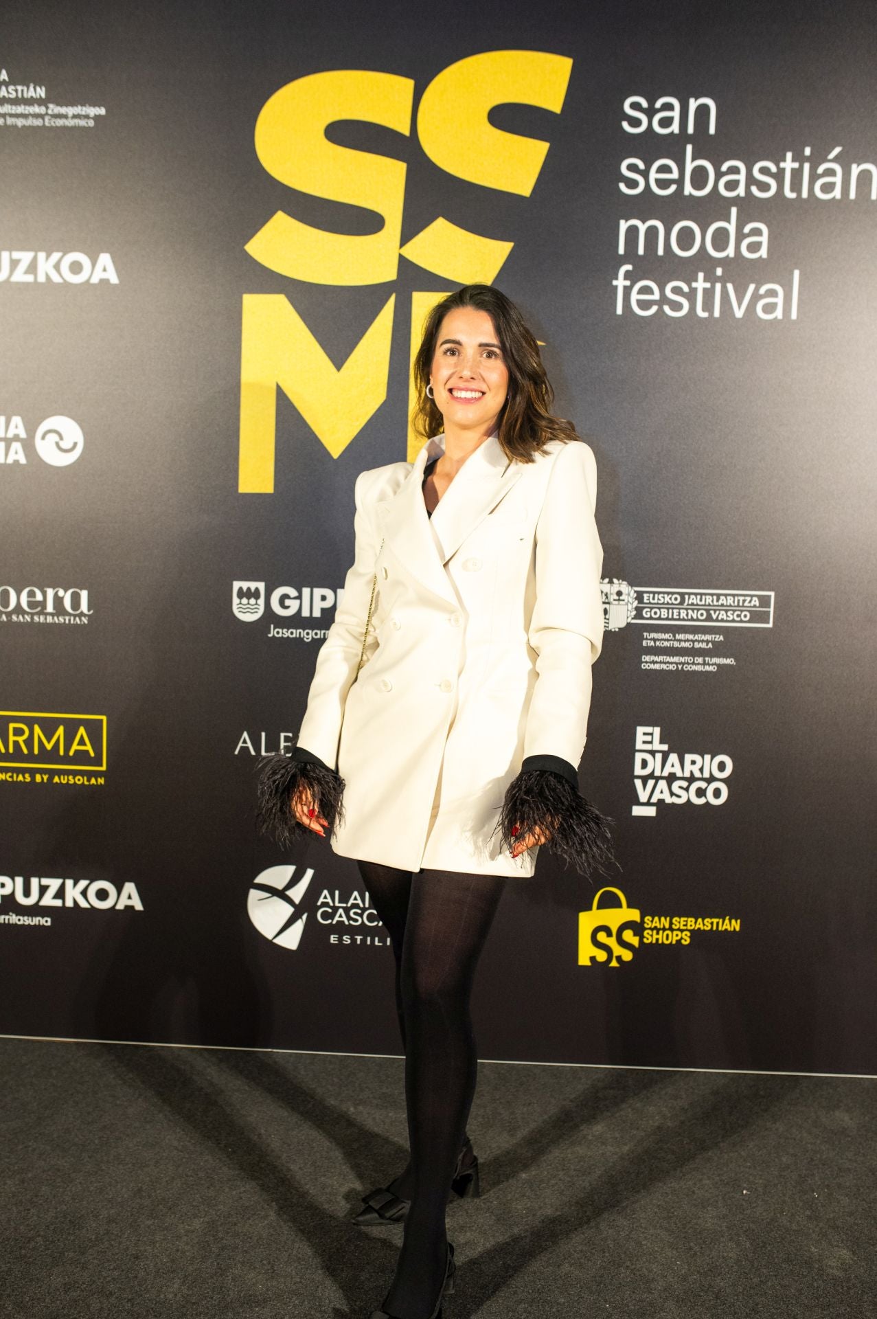 Diversión en el photocall de Loreak Mendian
