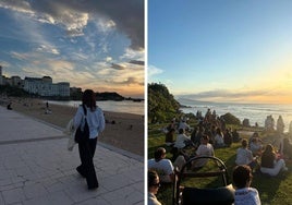 La conocida periodista que elige la costa del País Vasco francés para desconectar junto a su hija: «Finde completo»
