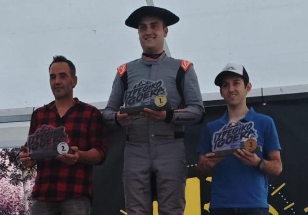El piloto Aitor Manso participará hoy en la XXX Subida a Gorla en Bergara