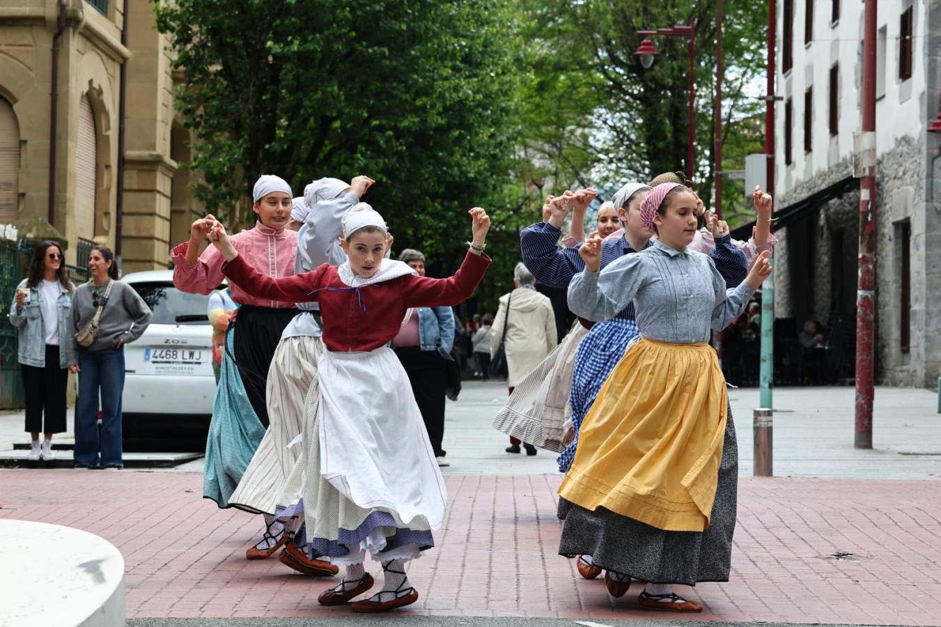 Gran fiesta de Dantzari Astea en Hernani