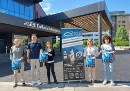 Presentación de las jornada de Cimasub en Erribera kulturgunea.