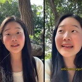Emily explica la situación económica de la comunidad china en España.