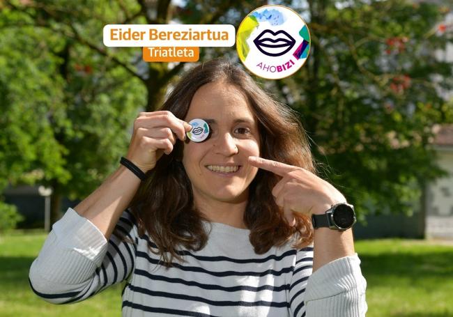 Azpeitiko hamaikakoan dago Eider Bereziartua triatleta.