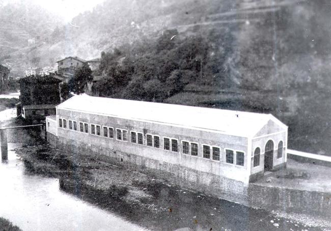 El pabellón de SAPA en 1920.