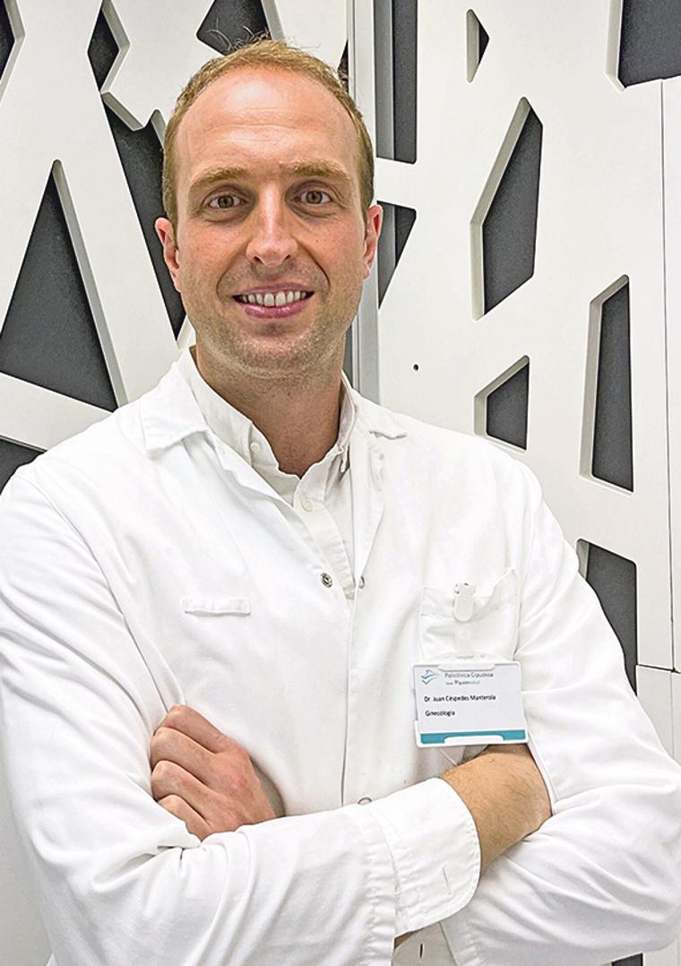 Imagen - El doctor Juan Céspedes, jefe del servicio de Ginecología y Obstetricia de Policlínica Gipuzkoa.