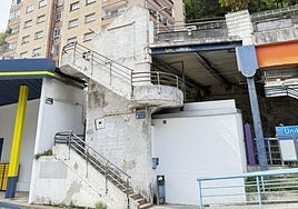El ascensor de Torrekua al paseo de Amaña podrá dar servicio a las personas con movilidad reducida.