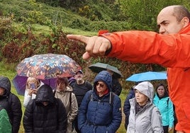Participantes de la salida realizada el pasado fin de semana a Las Médulas.