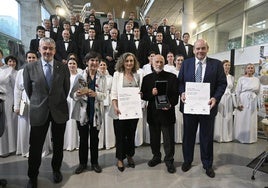 Solores y Aijón reciben sus galardones en los Premios Orfeón Donostiarra-UPV/EHU
