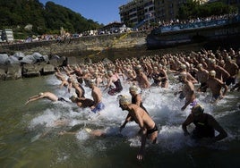 Calendario de travesías de aguas abiertas de Gipuzkoa