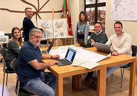 Miembros del grupo municipal del PNV.