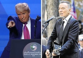 Trump responde al «sobrevalorado» Springsteen: «Es más tonto que una piedra»