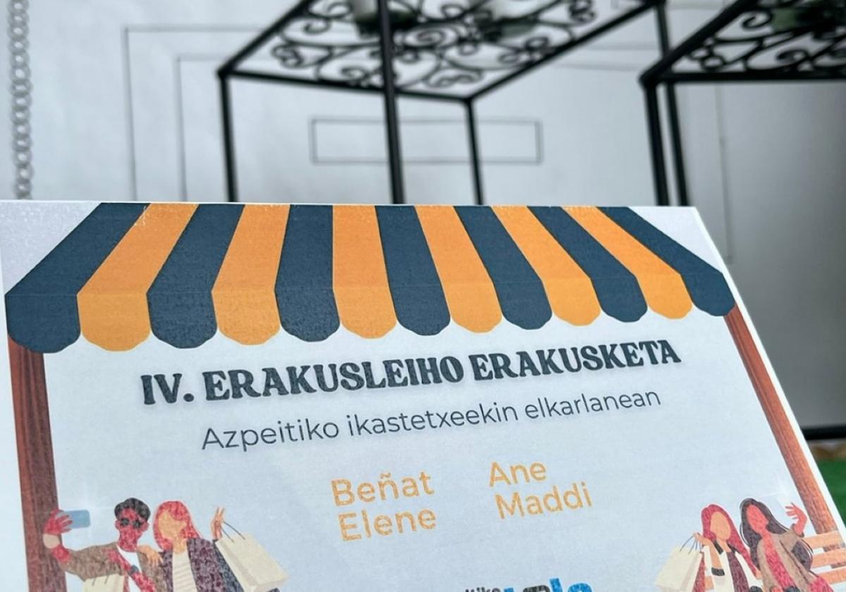 Kolorea, sormena eta belaunaldien arteko zubiak Azpeitiko erakusleihoetan