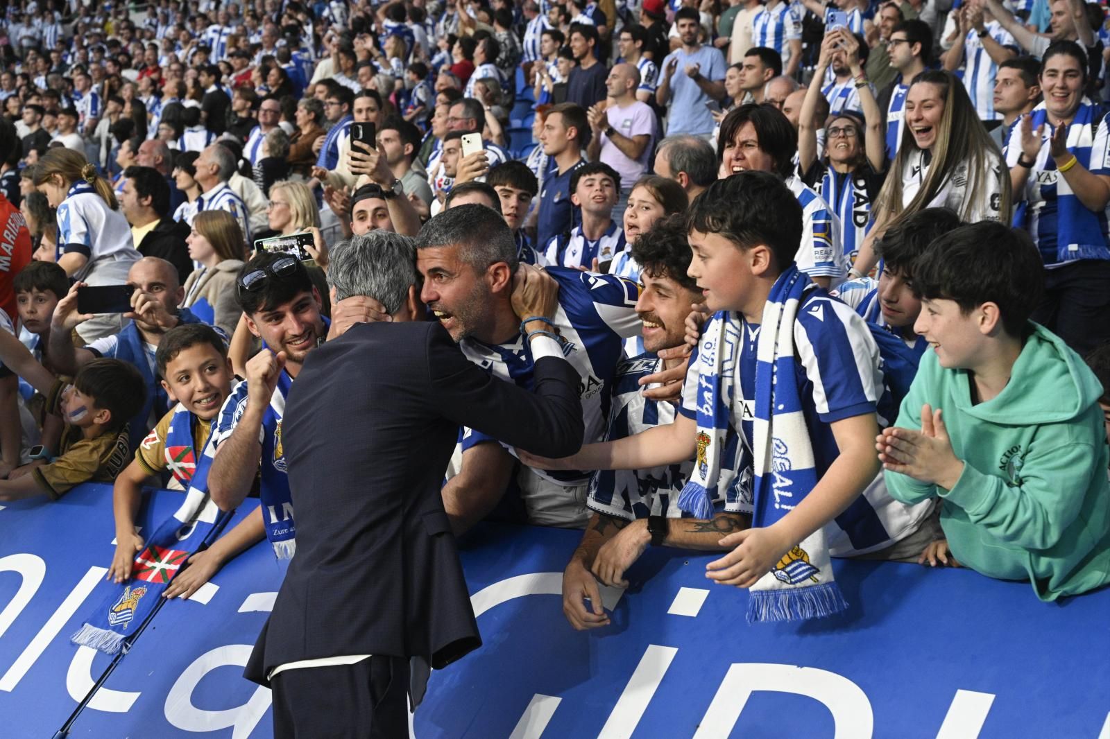 La gran despedida de Imanol Alguacil al Reale Arena