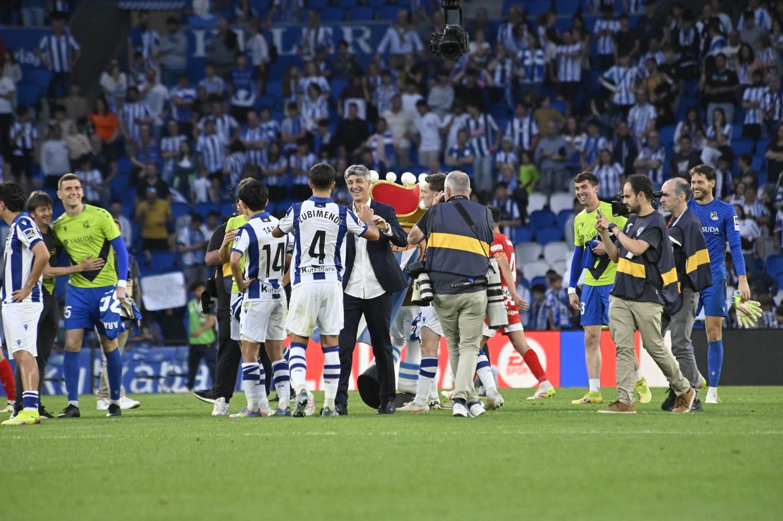 La gran despedida de Imanol Alguacil al Reale Arena