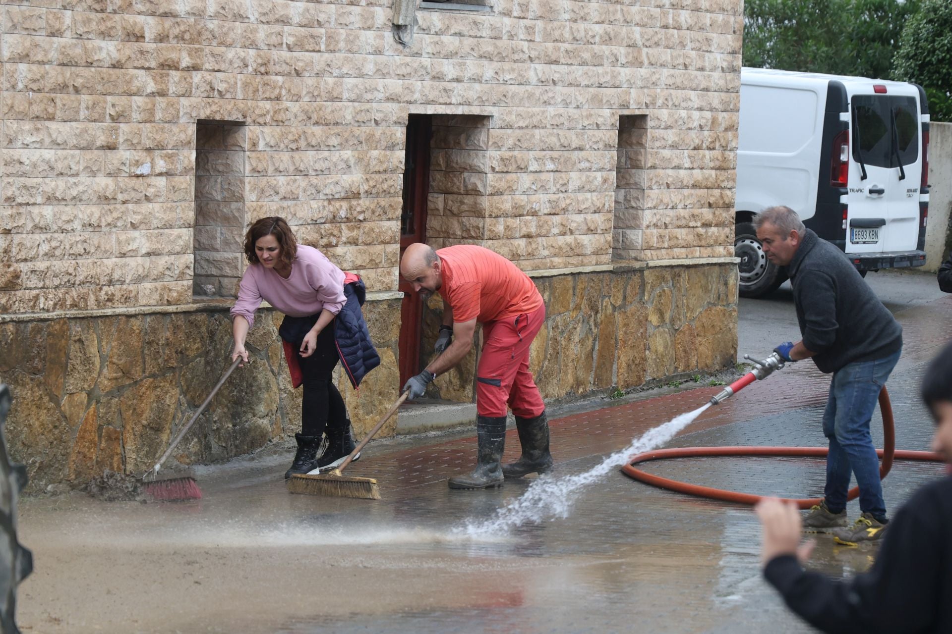 Inundación en Gabiria