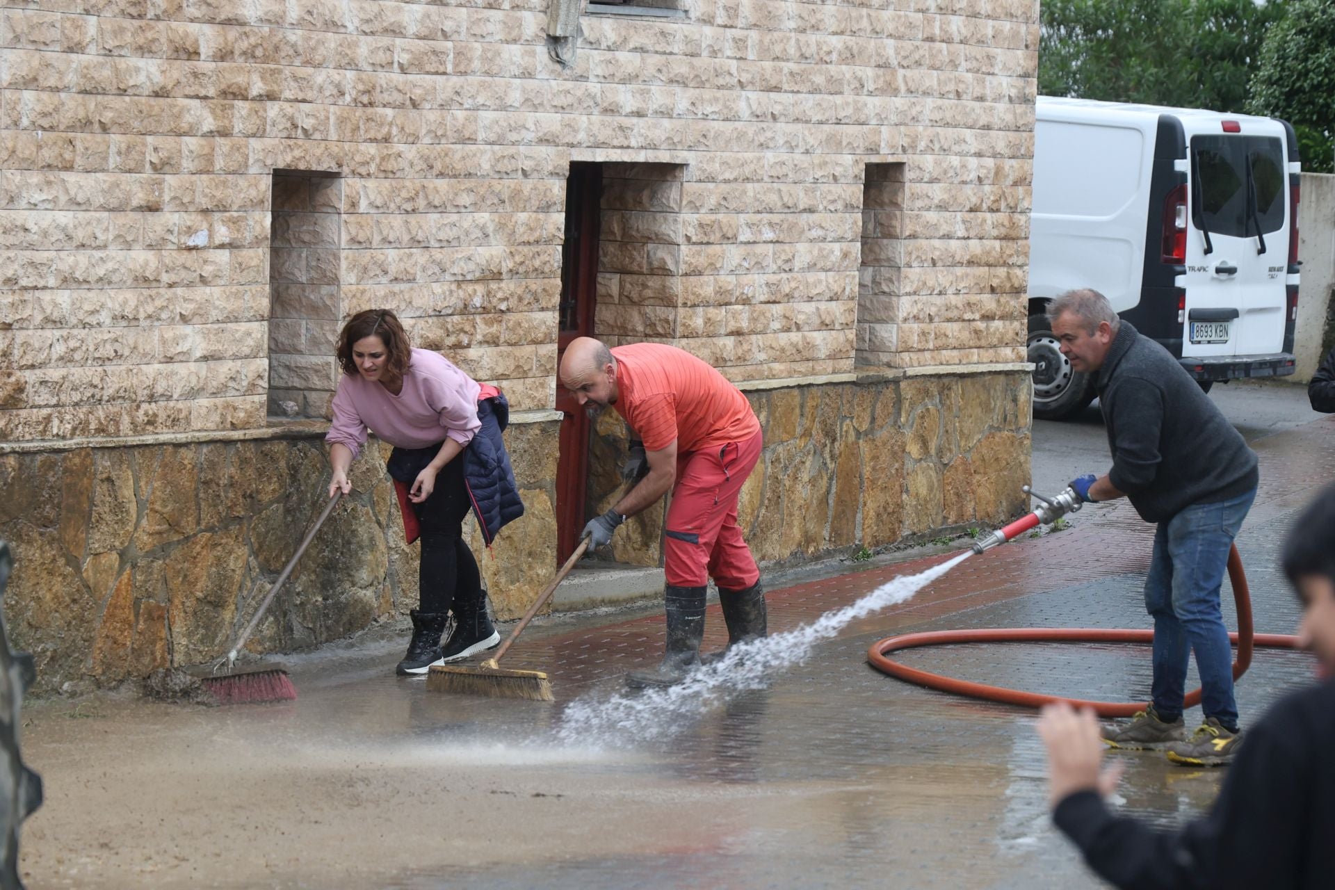Inundación en Gabiria