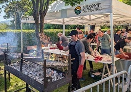 San Ixidro jaiak ospatu dituzte Mia auzoan