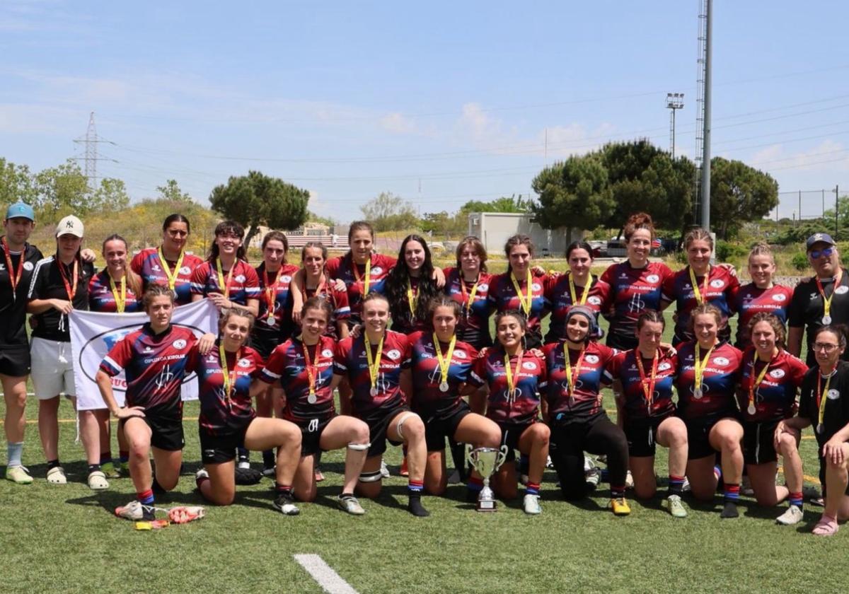 Eibar Rugby Taldea finaliza segundo en la división de Honor B tras caer ante el Olímpico de Pozuelo en Madrid.