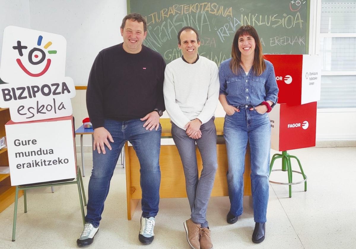 El proyecto Bizipoza Eskola de inclusión y diversidad llega con apoyo de Fagor