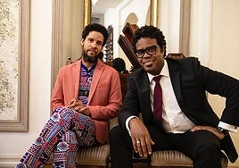 Brínguez y Lewis, en una imagien promocional.