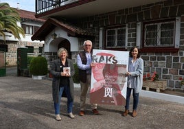 Marta Lasa, Mikel Arregi eta Josune Irabien gaurko aurkezpenean