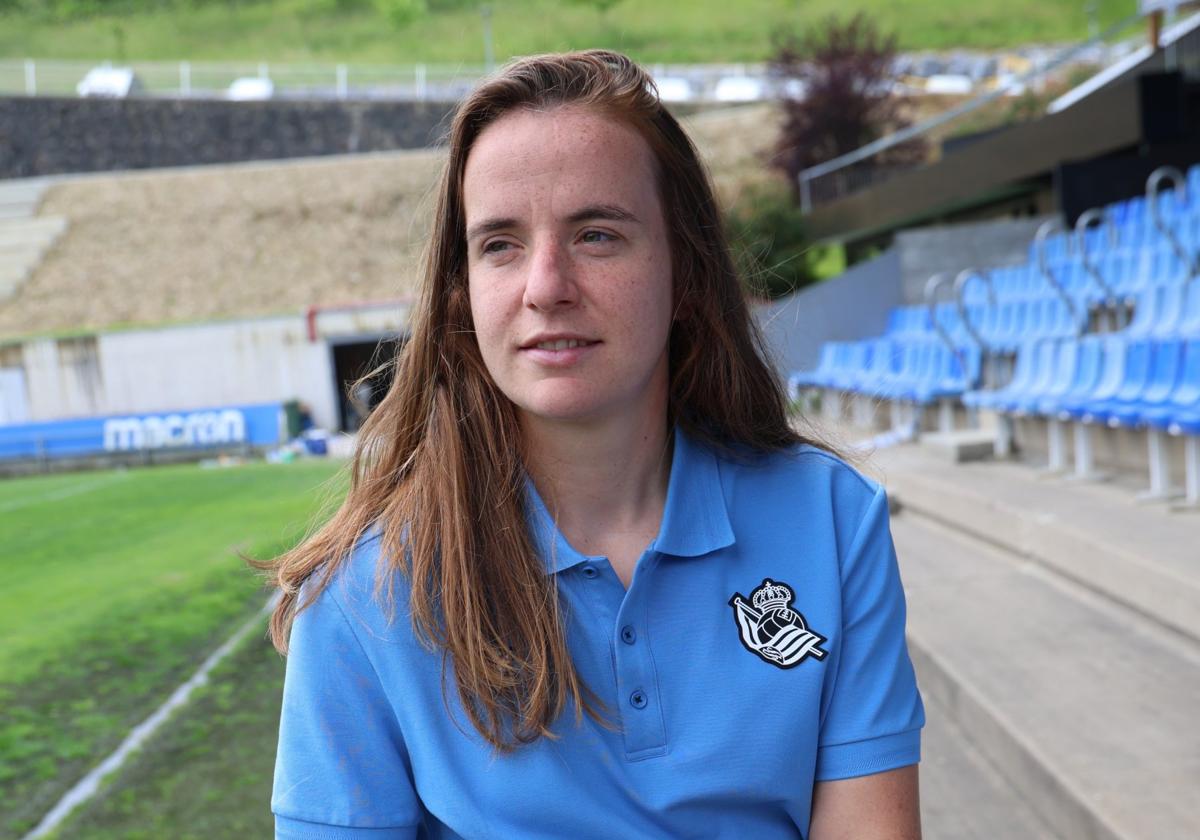 Ane Etxezarreta: «No sabía que se podía aprender a jugar al fútbol y aquí lo he hecho»