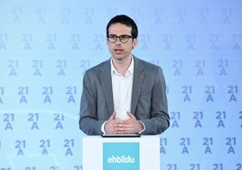 EH Bildu votará a favor del proyecto de ley del Gobierno Vasco para modificar la ley de presupuestos