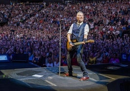 Bruce Springsteen, en Manchester. '