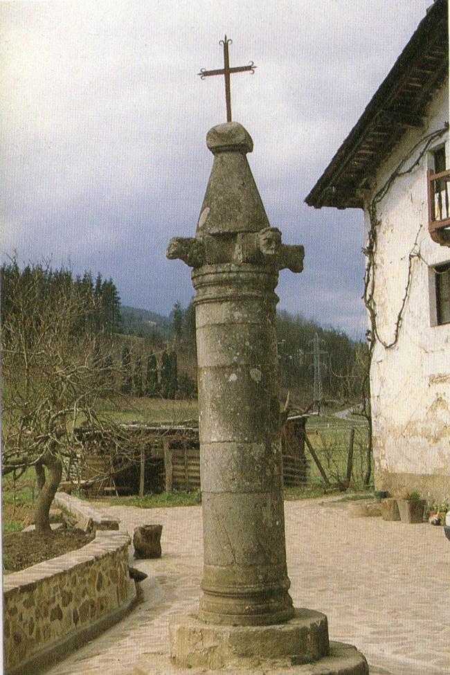 Picota del barrio de Alegi, en Gabiria