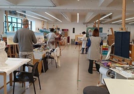 Las pinturas saldrán a la calle durante la jornada de este sábado en Sebero Altube.