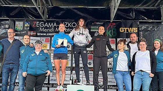 Naiara Irigoien Indabe y Ïu Net Puig, los más rápidos en el Kilómetro Vertical de Zegama