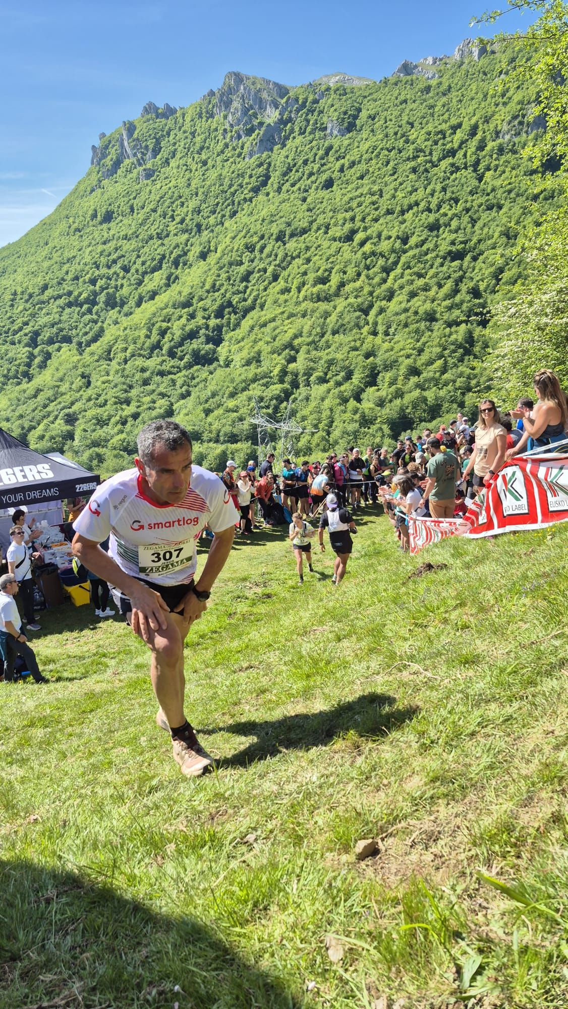Los corredores, a su paso por Sancti Spiritu