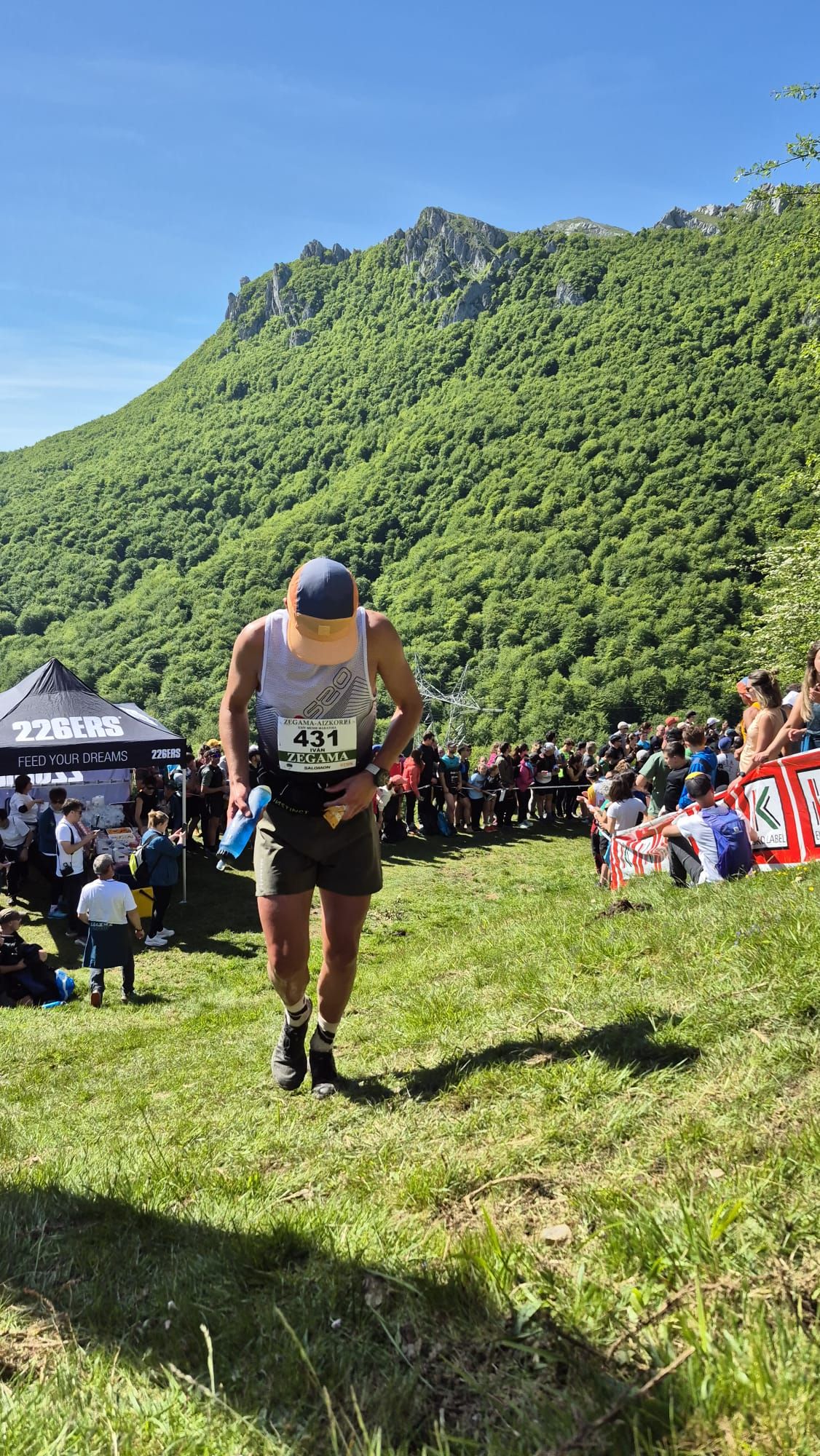 Los corredores, a su paso por Sancti Spiritu