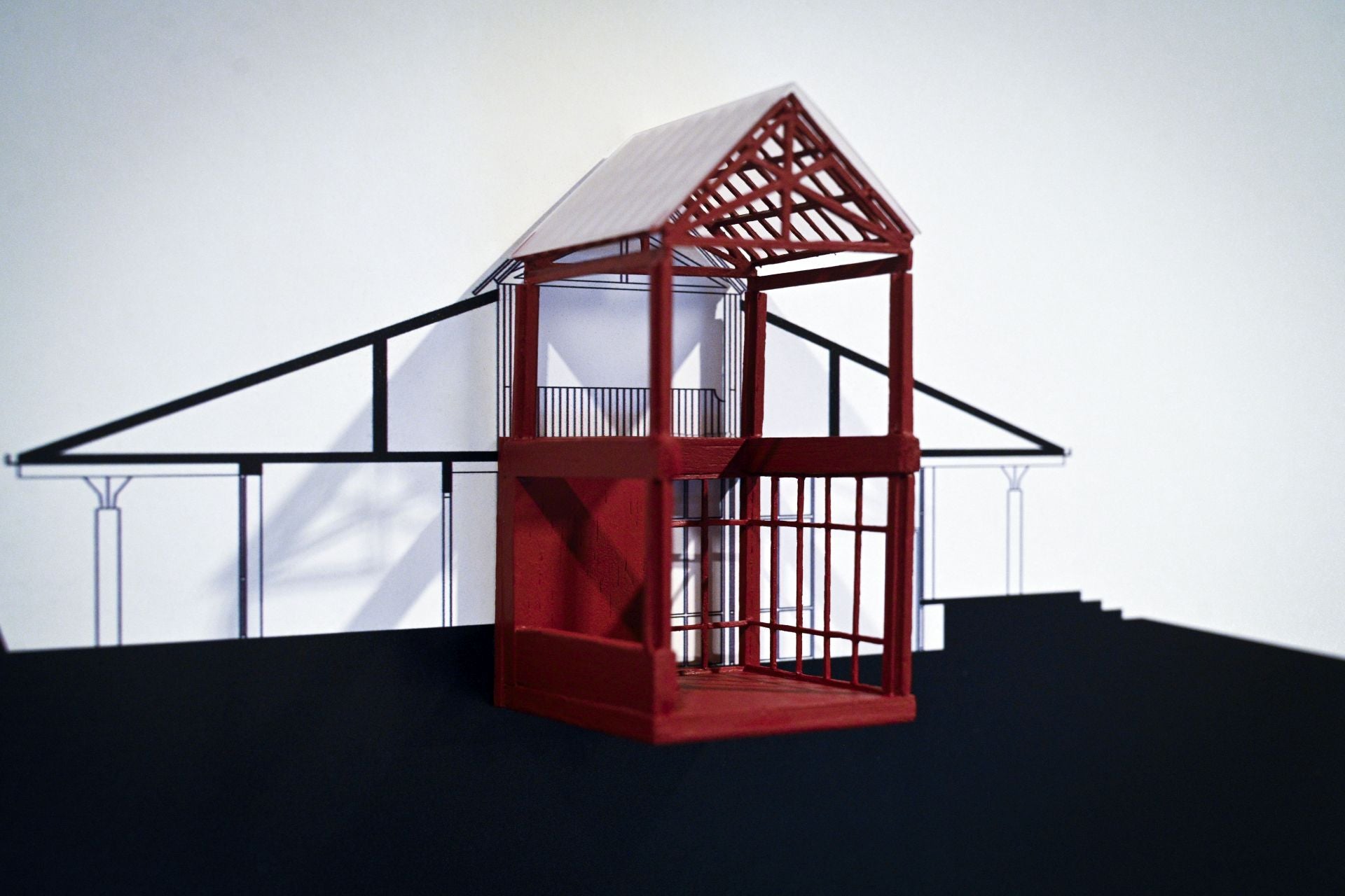 Las maquetas de los primeros alumnos de modelismo en imágenes