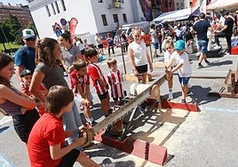 El Ibilaldia toma Galdakao con un llamamiento a «preservar» el euskera