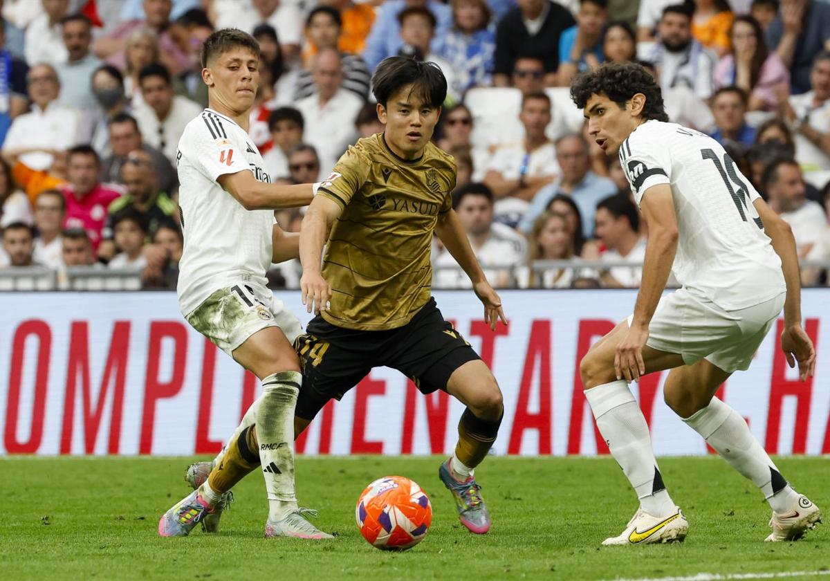 No se descarta que el del Bernabéu sea el último partido de Kubo en la Real Sociedad