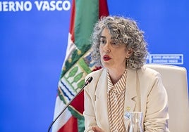 La vicelehendakari primera y consejera de Cultura y Política Lingüística Ibone Bengoetxea.
